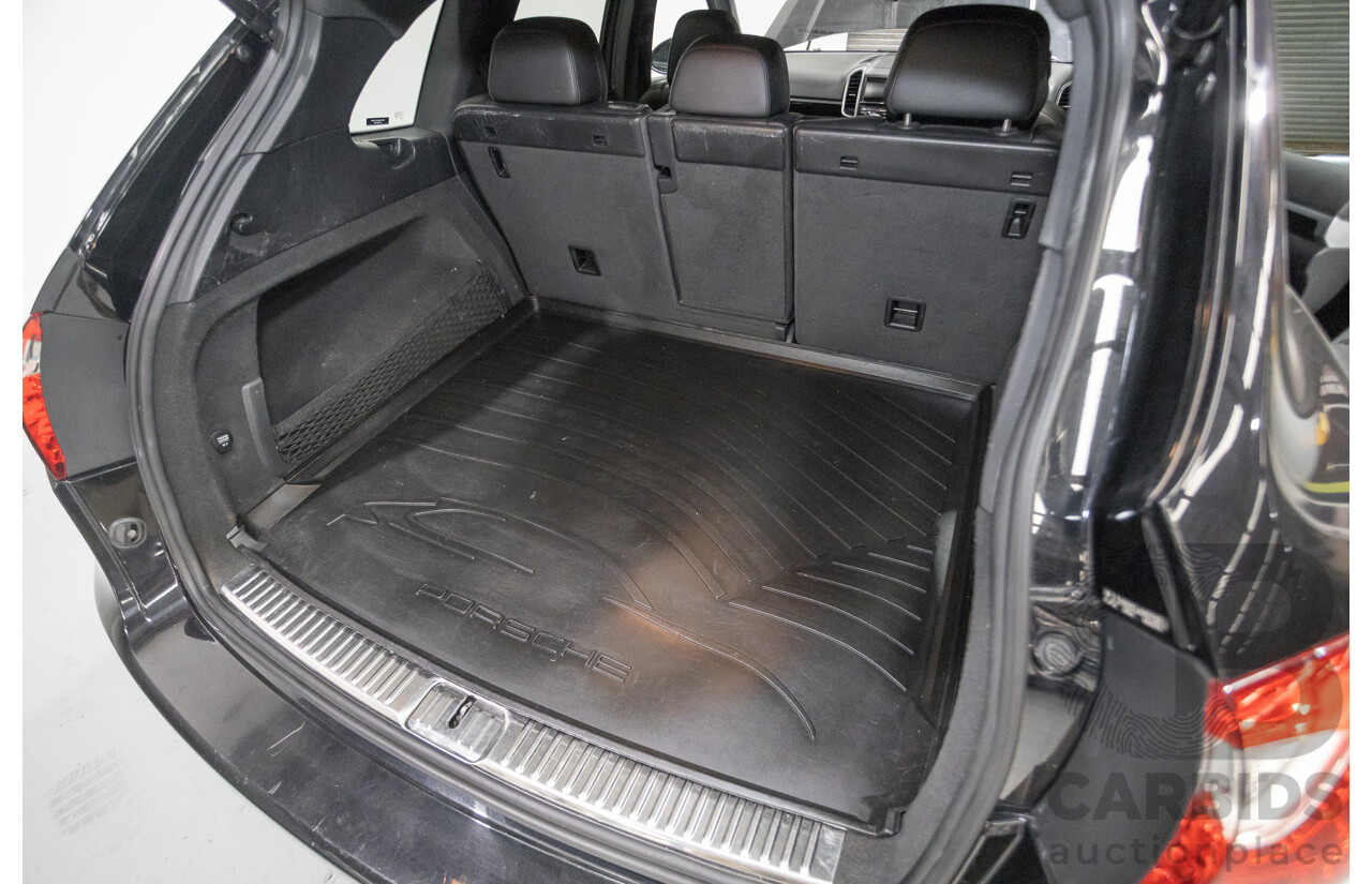 6/2012 Porsche Cayenne Diesel (AWD) Series 2 MY12 4D Wagon Black Turbo Diesel 3.0L