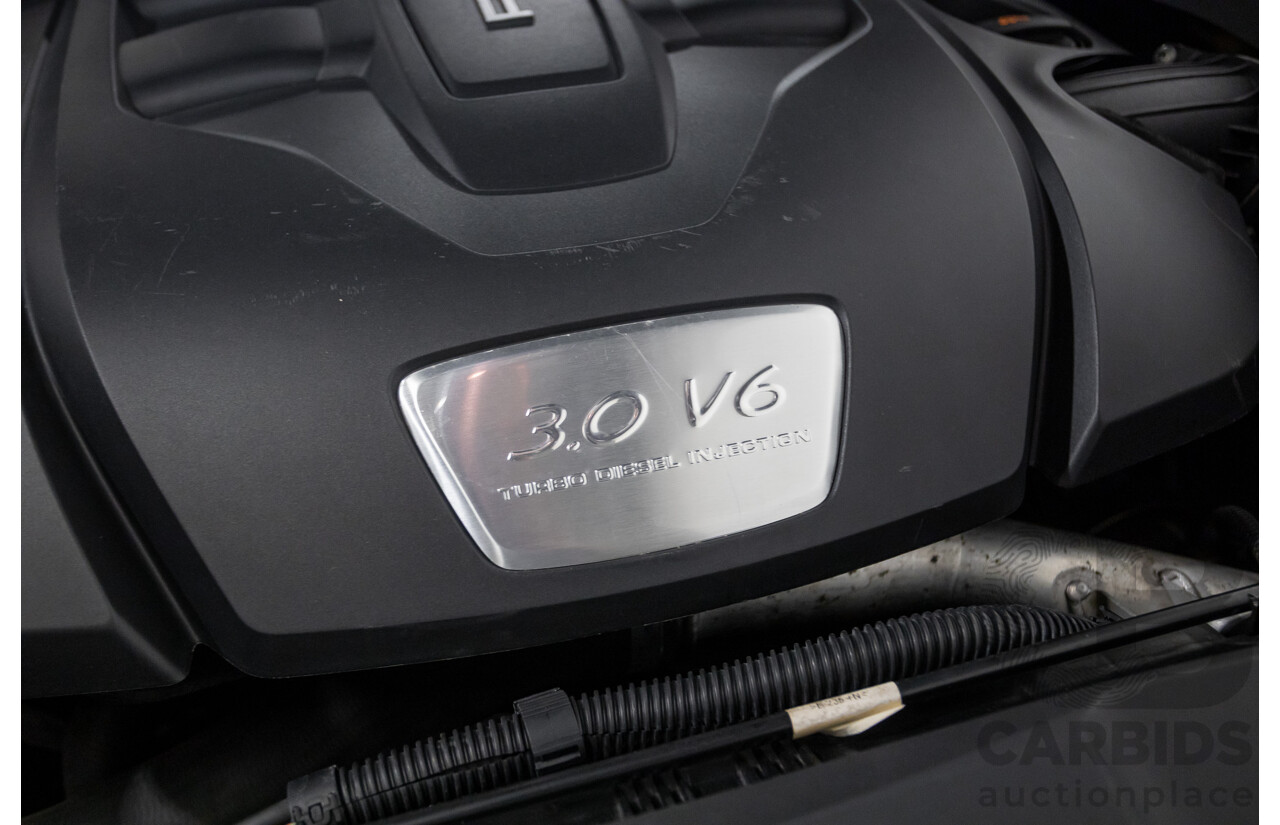 6/2012 Porsche Cayenne Diesel (AWD) Series 2 MY12 4D Wagon Black Turbo Diesel 3.0L