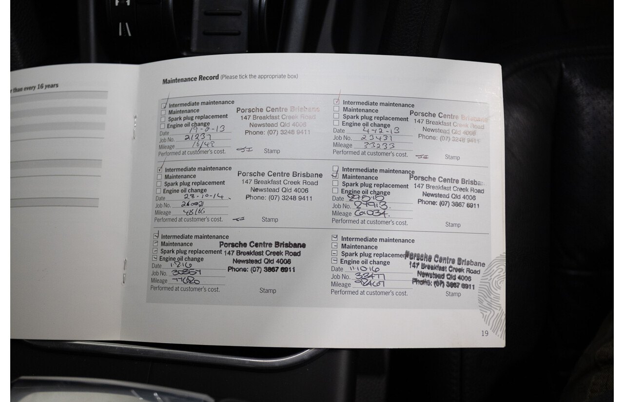 6/2012 Porsche Cayenne Diesel (AWD) Series 2 MY12 4D Wagon Black Turbo Diesel 3.0L