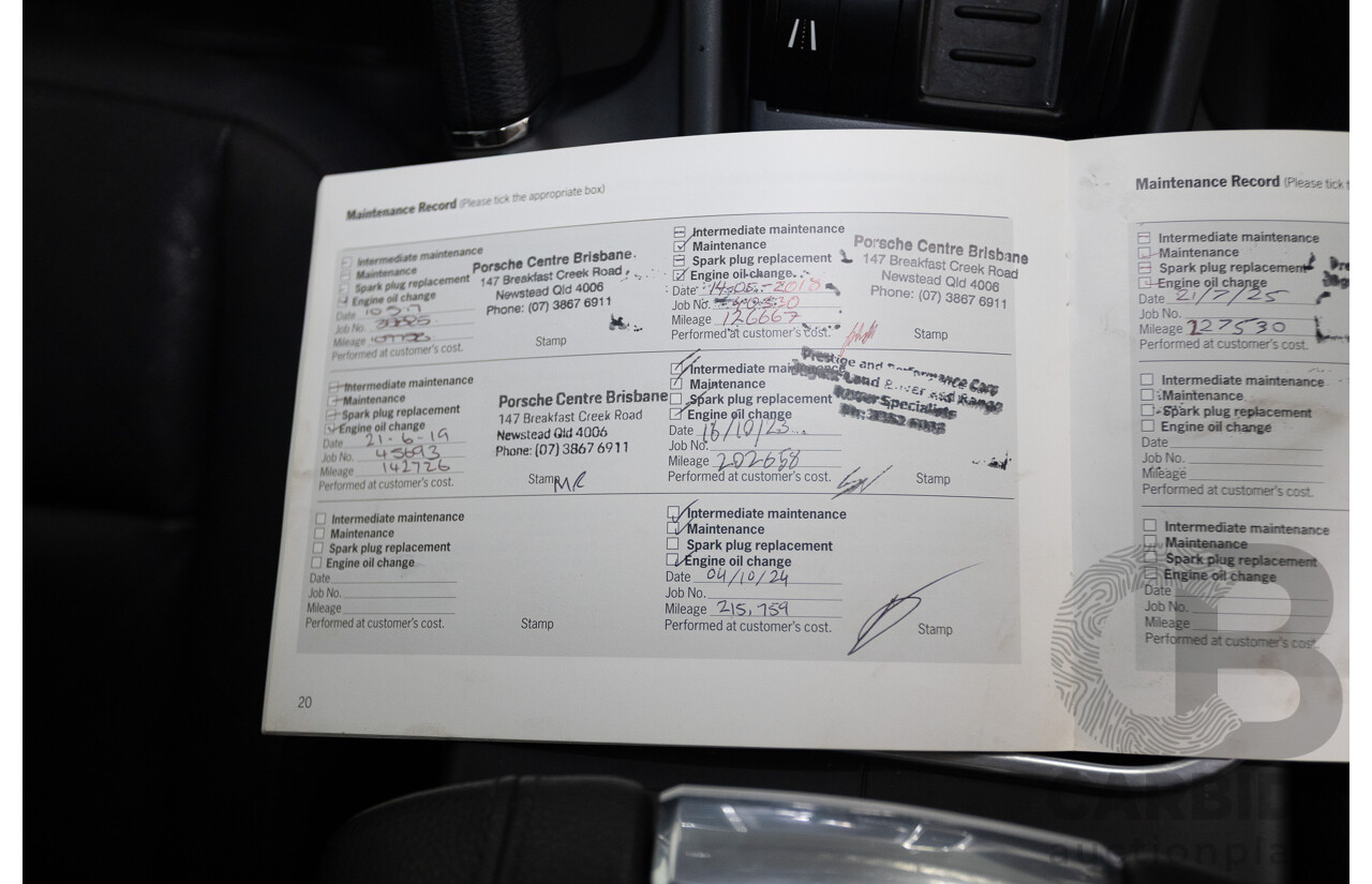 6/2012 Porsche Cayenne Diesel (AWD) Series 2 MY12 4D Wagon Black Turbo Diesel 3.0L