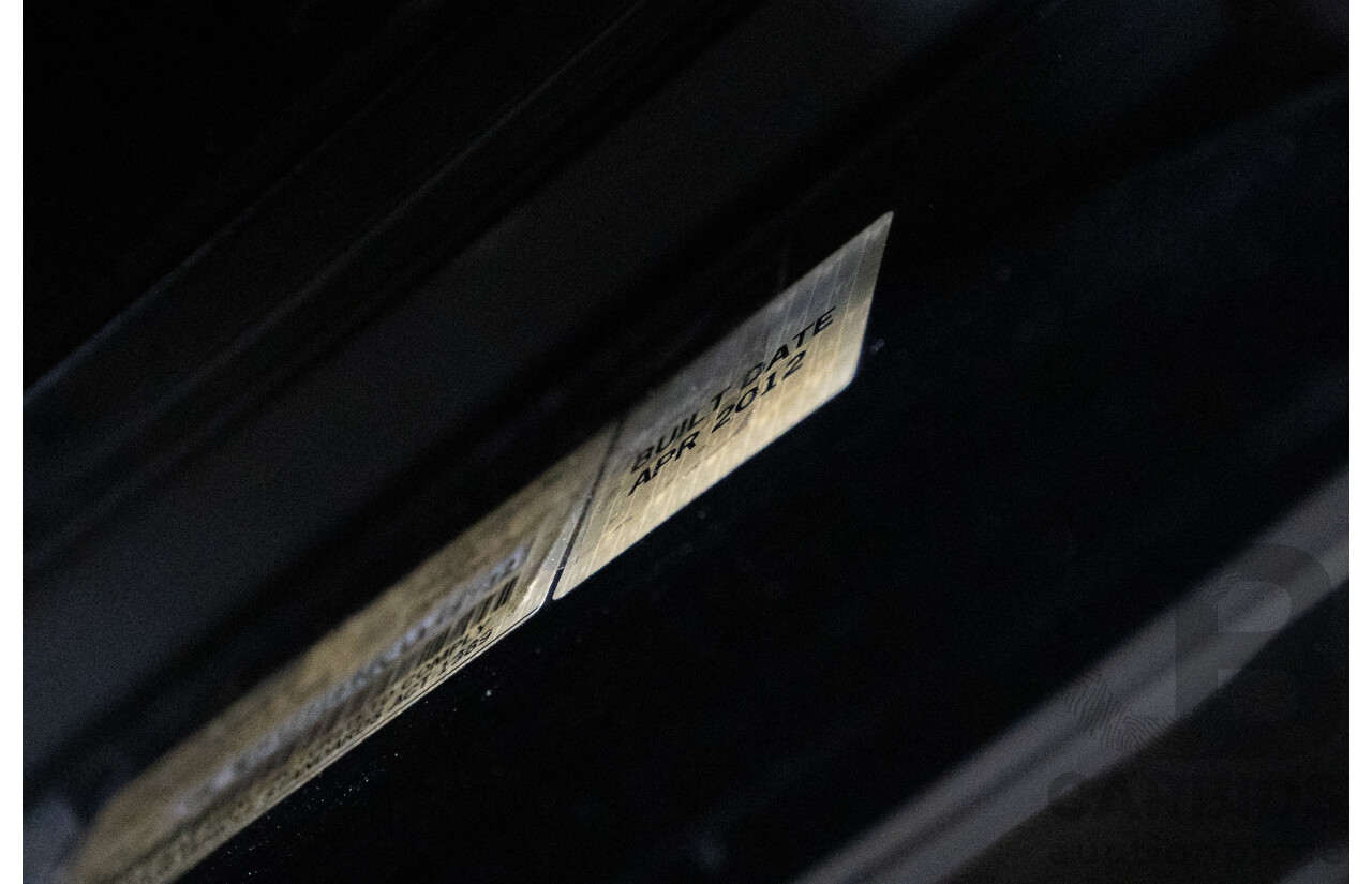 6/2012 Porsche Cayenne Diesel (AWD) Series 2 MY12 4D Wagon Black Turbo Diesel 3.0L