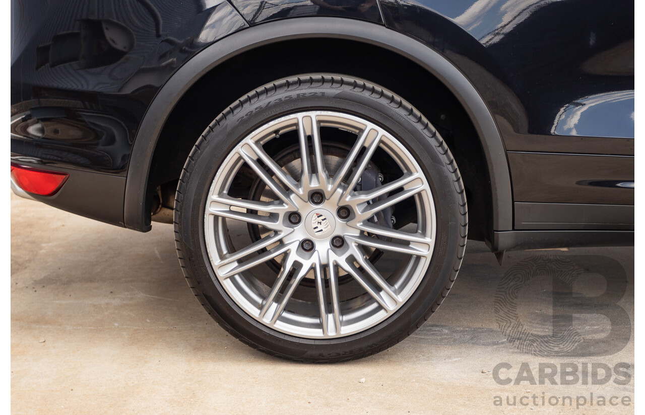 6/2012 Porsche Cayenne Diesel (AWD) Series 2 MY12 4D Wagon Black Turbo Diesel 3.0L