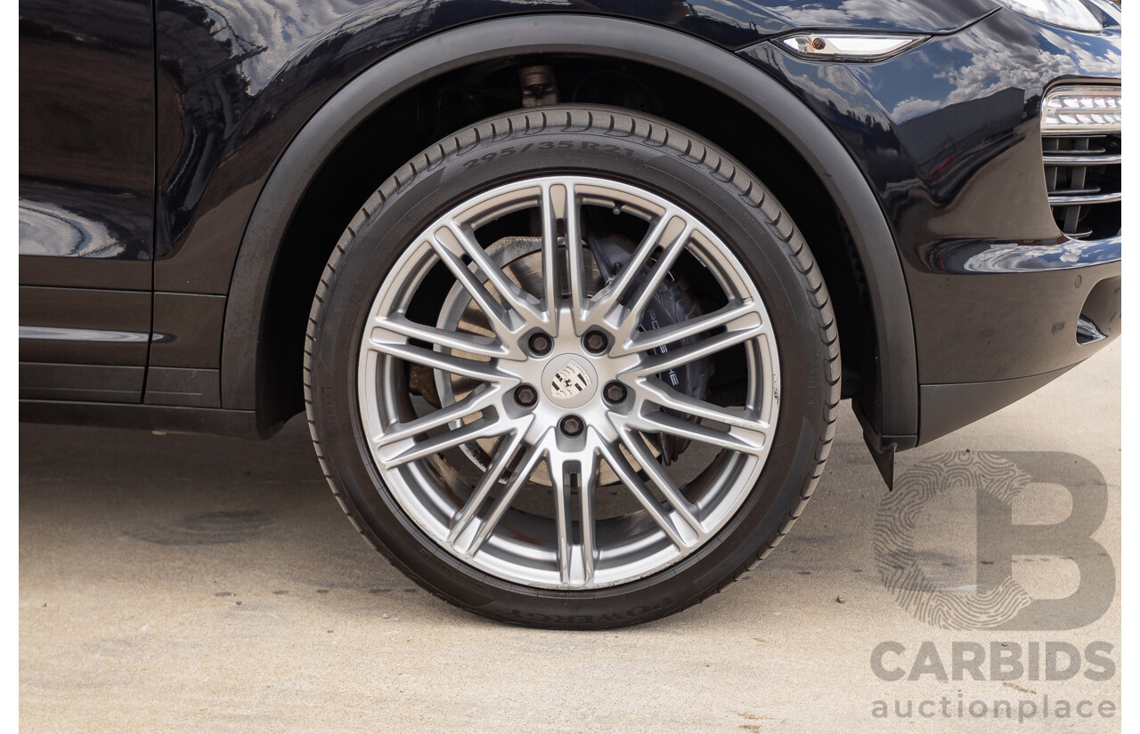 6/2012 Porsche Cayenne Diesel (AWD) Series 2 MY12 4D Wagon Black Turbo Diesel 3.0L