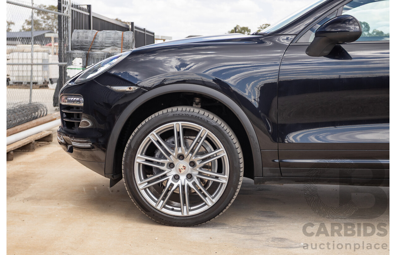 6/2012 Porsche Cayenne Diesel (AWD) Series 2 MY12 4D Wagon Black Turbo Diesel 3.0L