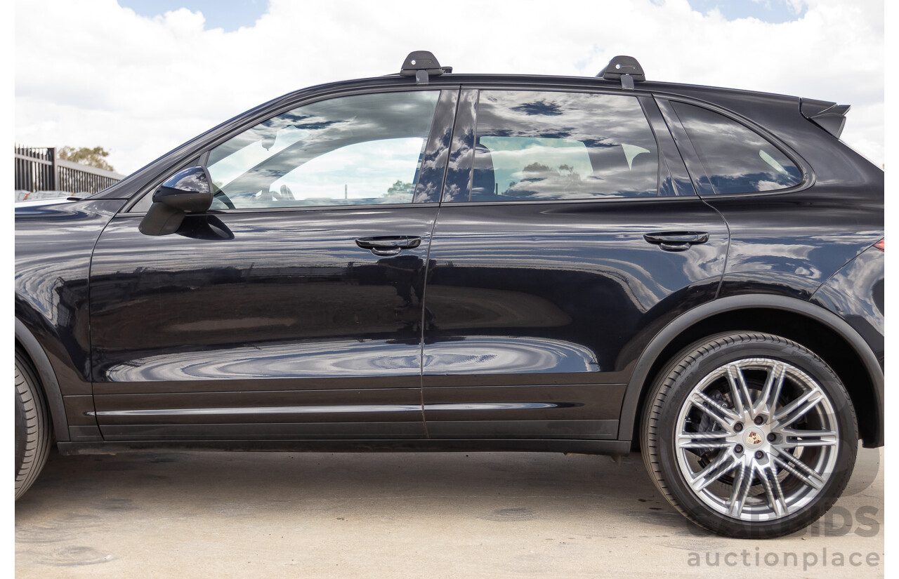 6/2012 Porsche Cayenne Diesel (AWD) Series 2 MY12 4D Wagon Black Turbo Diesel 3.0L