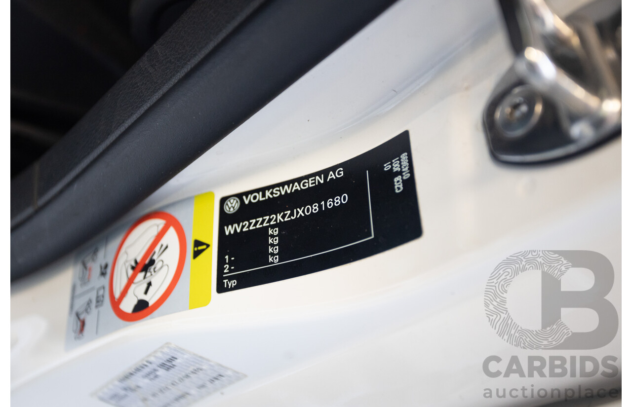 04/2018 Volkswagen Caddy Maxi Trendline TSI220 2K MY18 4D Wagon White Turbo 1.4L - 7 seats