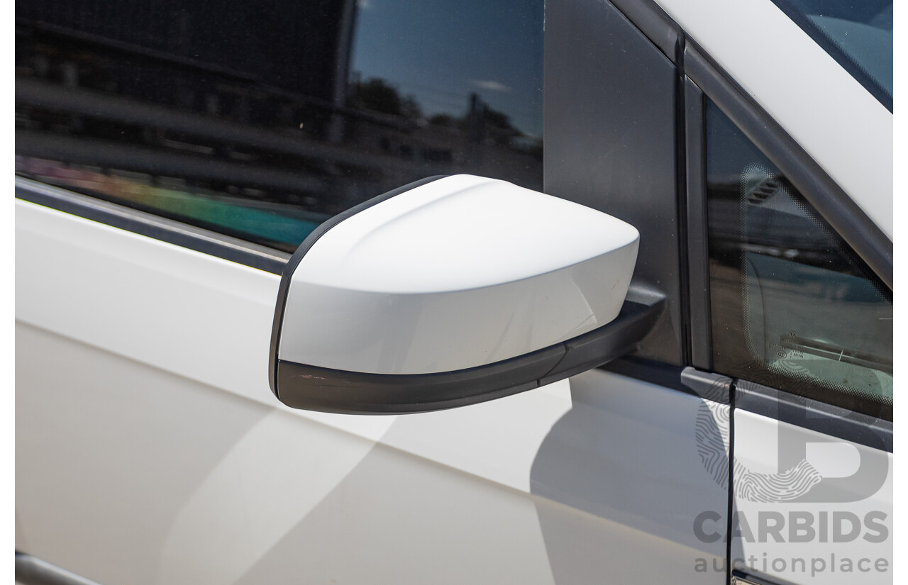 04/2018 Volkswagen Caddy Maxi Trendline TSI220 2K MY18 4D Wagon White Turbo 1.4L - 7 seats