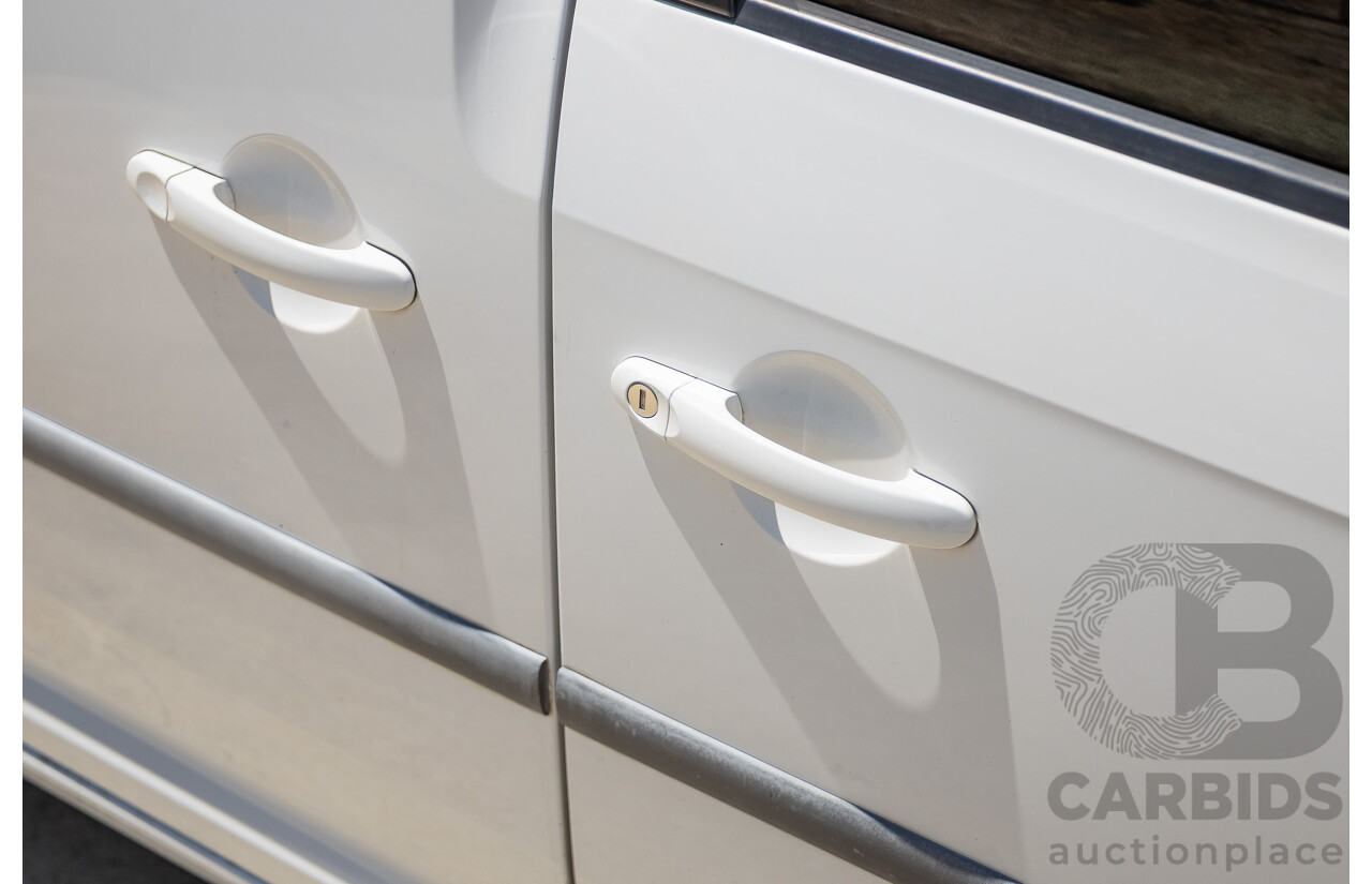 04/2018 Volkswagen Caddy Maxi Trendline TSI220 2K MY18 4D Wagon White Turbo 1.4L - 7 seats