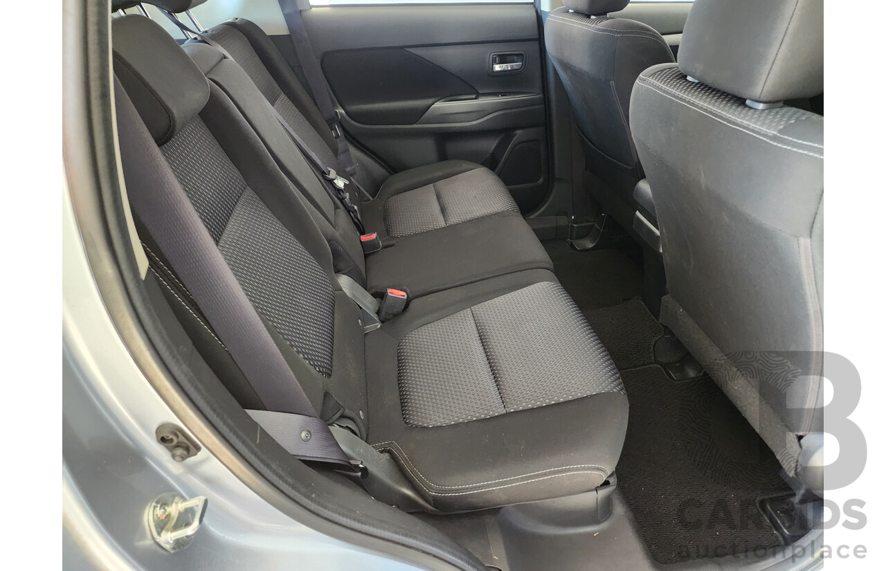 7/2016 Mitsubishi Outlander XLS (4x4) ZK MY16 4d Wagon Silver 2.4L