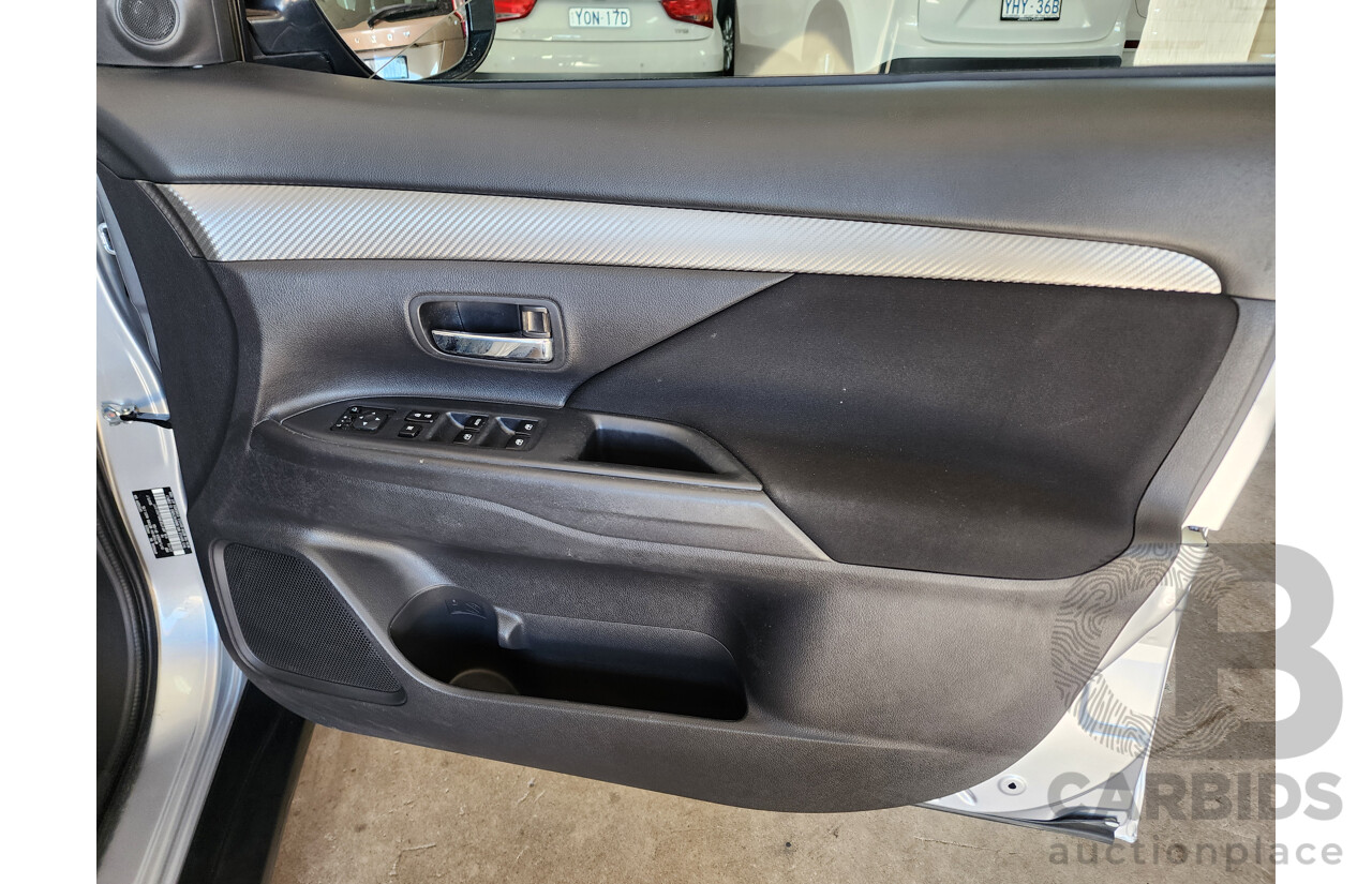 7/2016 Mitsubishi Outlander XLS (4x4) ZK MY16 4d Wagon Silver 2.4L