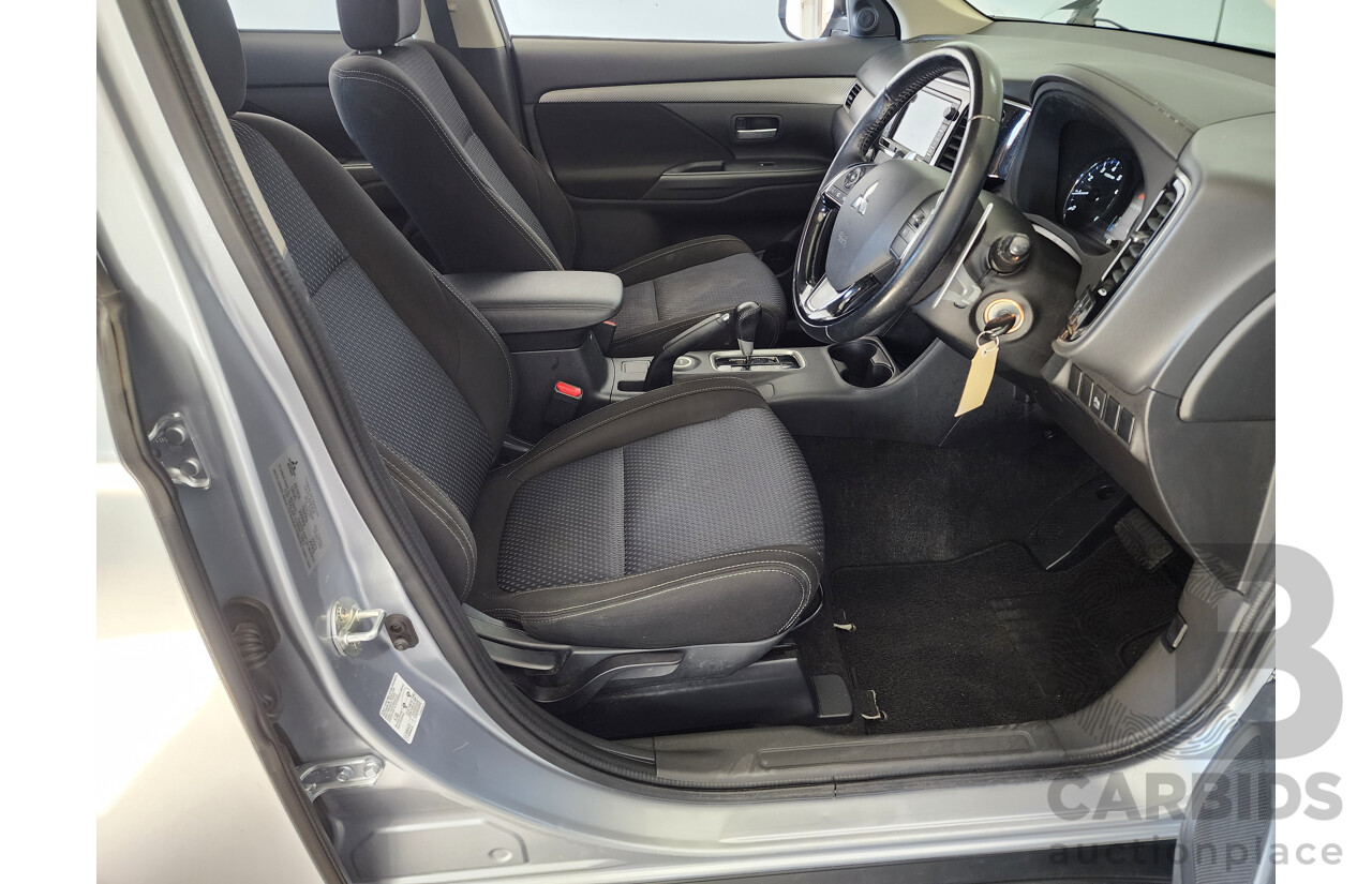 7/2016 Mitsubishi Outlander XLS (4x4) ZK MY16 4d Wagon Silver 2.4L