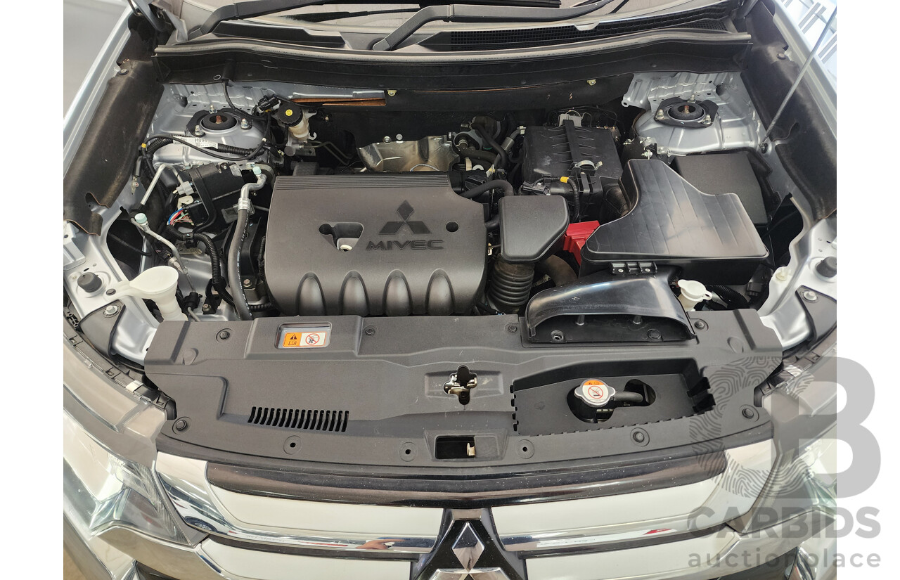 7/2016 Mitsubishi Outlander XLS (4x4) ZK MY16 4d Wagon Silver 2.4L