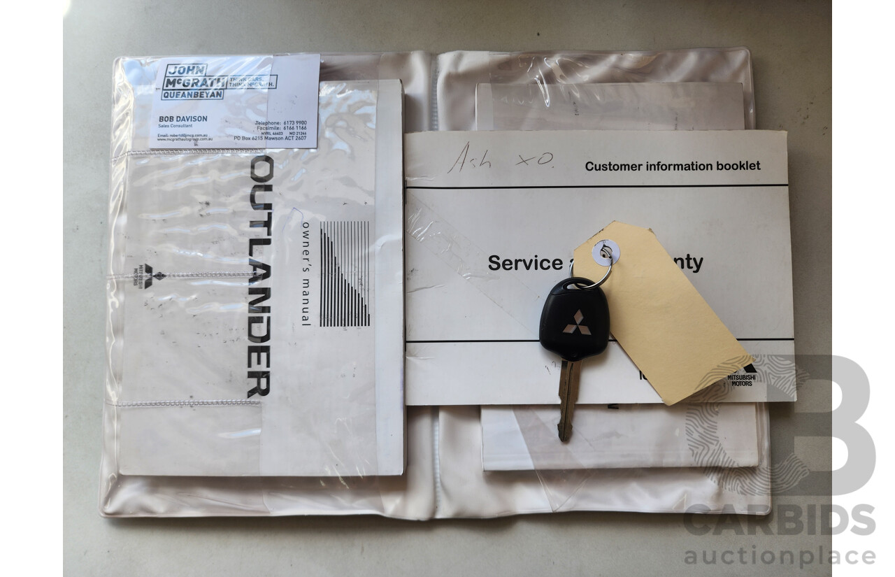 7/2016 Mitsubishi Outlander XLS (4x4) ZK MY16 4d Wagon Silver 2.4L