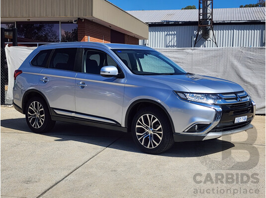 7/2016 Mitsubishi Outlander XLS (4x4) ZK MY16 4d Wagon Silver 2.4L