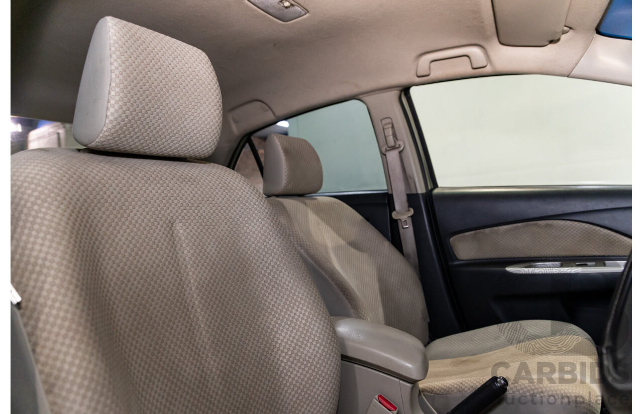 7/2006 Toyota Yaris YRS NCP93R 4d Sedan Tuscan Gold Metallic 1.5L