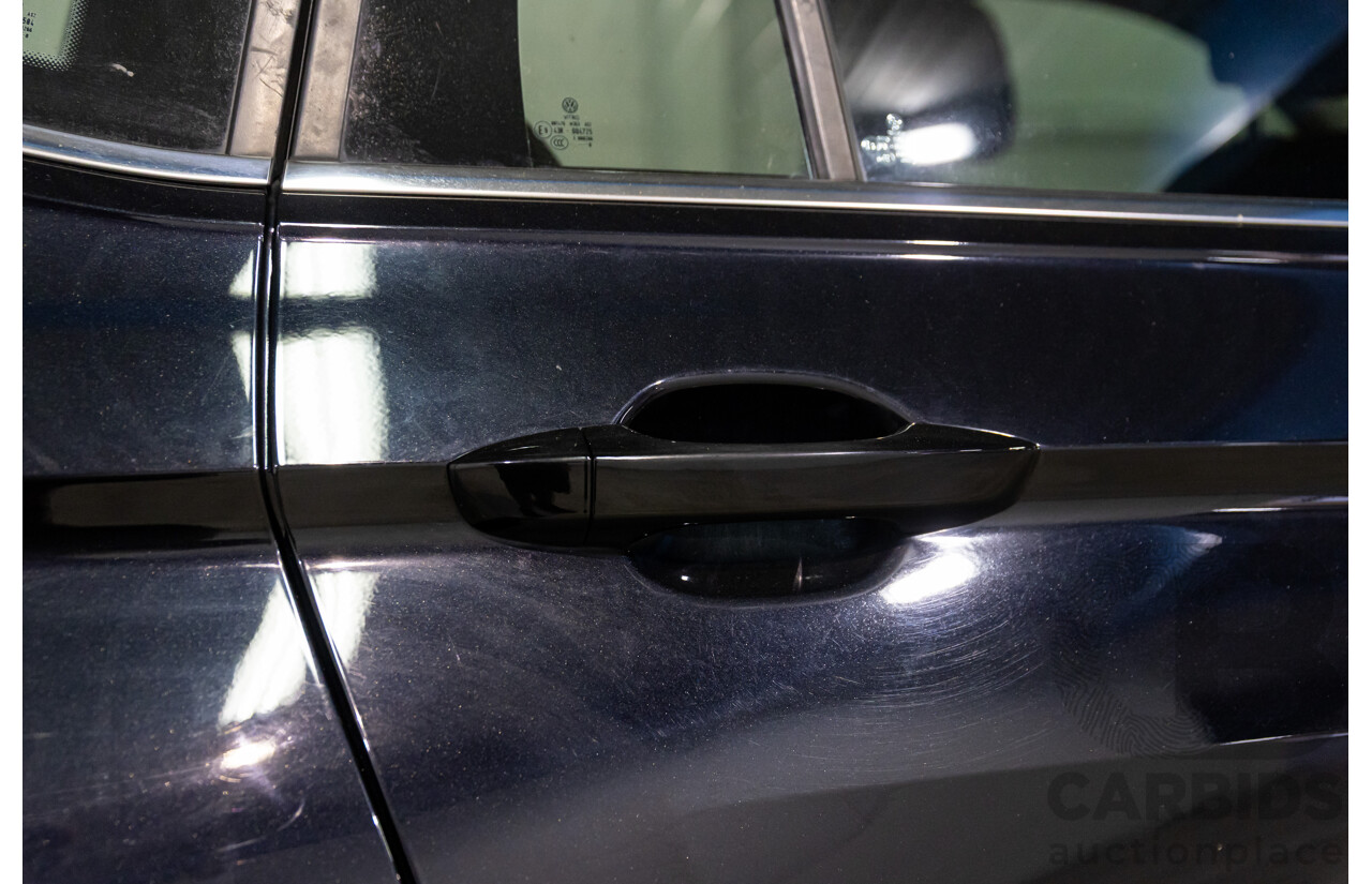 06/2018 Volkswagen Tiguan Allspace 132 TSI Comfortline (FWD) 5NA MY18 4d Wagon Deep Black Pearl Turbo 2.0L - 7 Seater