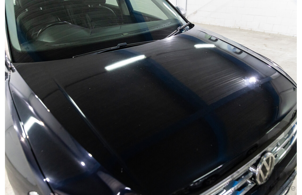 06/2018 Volkswagen Tiguan Allspace 132 TSI Comfortline (FWD) 5NA MY18 4d Wagon Deep Black Pearl Turbo 2.0L - 7 Seater