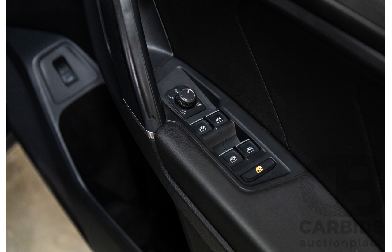 06/2018 Volkswagen Tiguan Allspace 132 TSI Comfortline (FWD) 5NA MY18 4d Wagon Deep Black Pearl Turbo 2.0L - 7 Seater