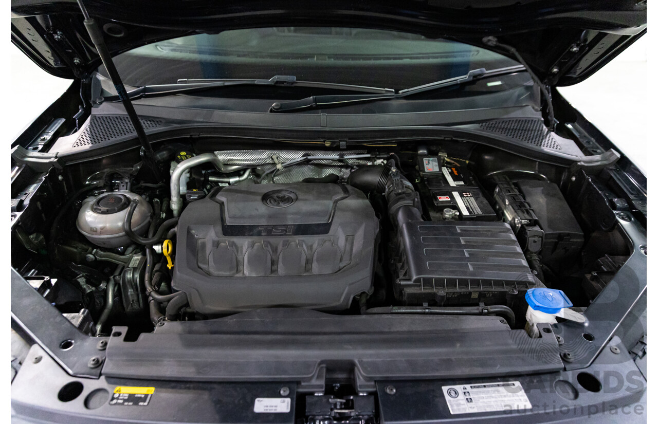 06/2018 Volkswagen Tiguan Allspace 132 TSI Comfortline (FWD) 5NA MY18 4d Wagon Deep Black Pearl Turbo 2.0L - 7 Seater