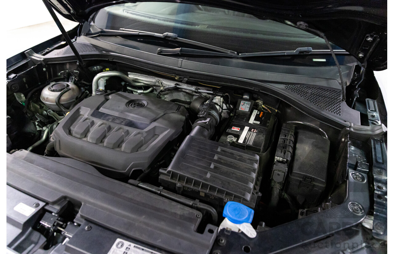 06/2018 Volkswagen Tiguan Allspace 132 TSI Comfortline (FWD) 5NA MY18 4d Wagon Deep Black Pearl Turbo 2.0L - 7 Seater