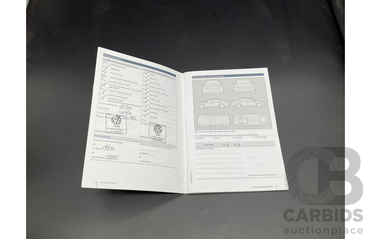 06/2018 Volkswagen Tiguan Allspace 132 TSI Comfortline (FWD) 5NA MY18 4d Wagon Deep Black Pearl Turbo 2.0L - 7 Seater