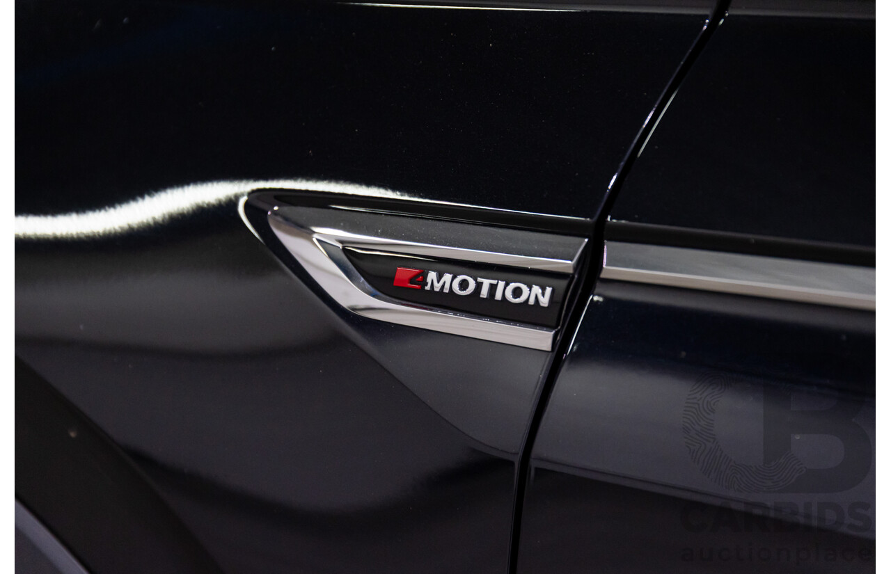 06/2018 Volkswagen Tiguan Allspace 132 TSI Comfortline (FWD) 5NA MY18 4d Wagon Deep Black Pearl Turbo 2.0L - 7 Seater