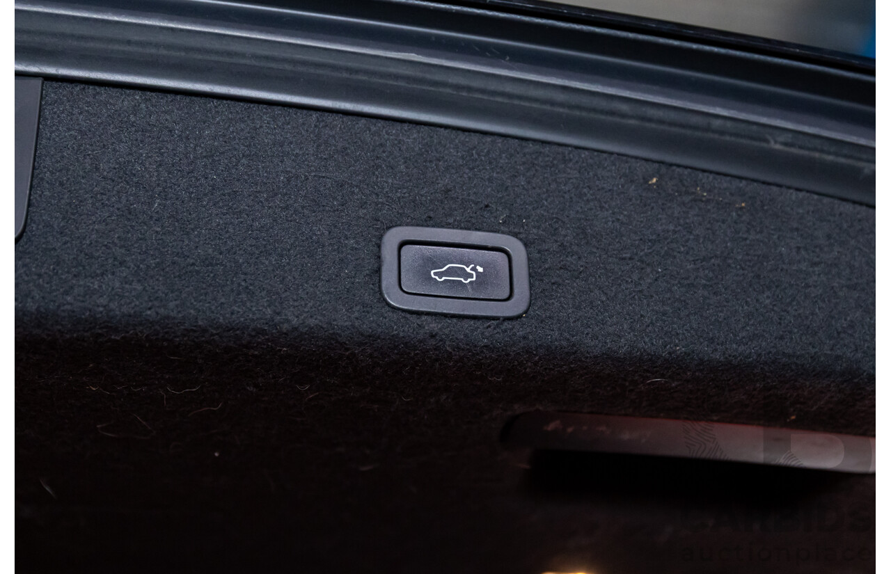 02/2016 Volvo XC60 T5 Luxury (FWD) DZ MY16 4d Wagon Onyx Black Turbo 2.0L