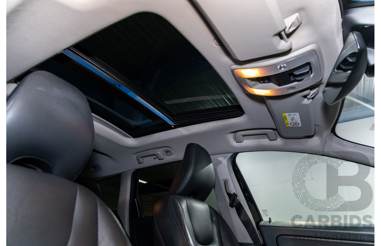 02/2016 Volvo XC60 T5 Luxury (FWD) DZ MY16 4d Wagon Onyx Black Turbo 2.0L