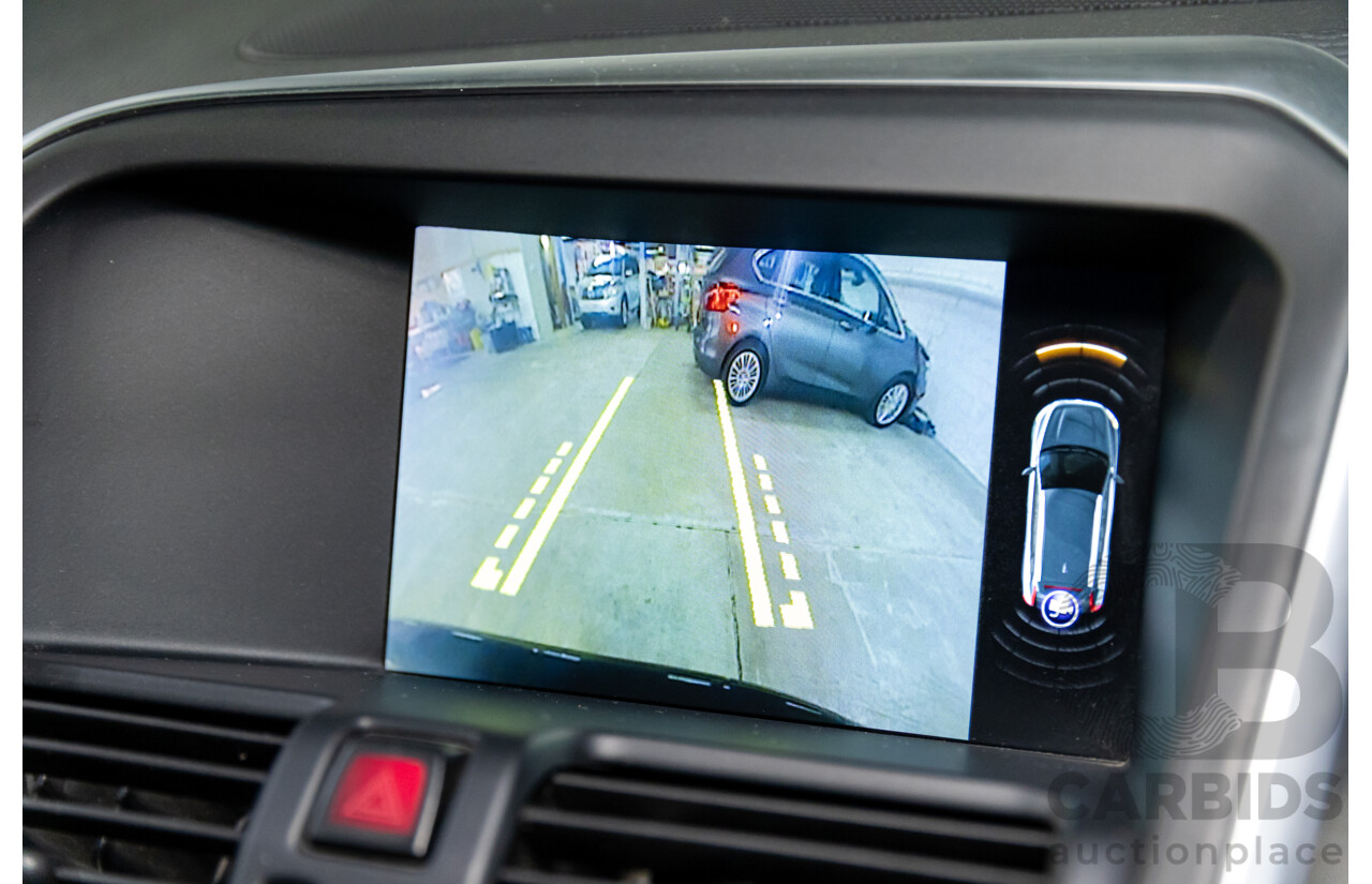 02/2016 Volvo XC60 T5 Luxury (FWD) DZ MY16 4d Wagon Onyx Black Turbo 2.0L