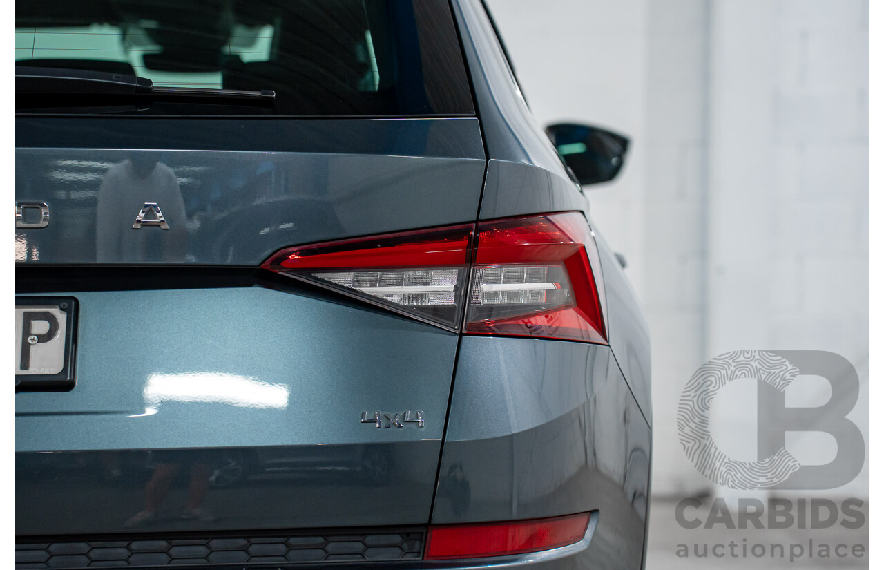 03/2021 Skoda Kodiaq 132 TSI Sportline (4x4) NS MY21 4d Wagon Graphite Grey Metallic Turbo 2.0L