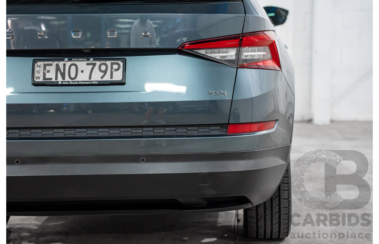 03/2021 Skoda Kodiaq 132 TSI Sportline (4x4) NS MY21 4d Wagon Graphite Grey Metallic Turbo 2.0L