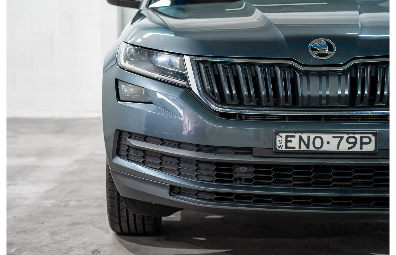 03/2021 Skoda Kodiaq 132 TSI Sportline (4x4) NS MY21 4d Wagon Graphite Grey Metallic Turbo 2.0L