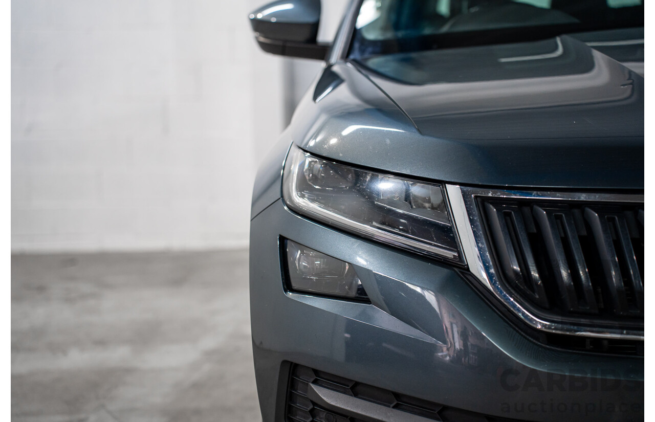 03/2021 Skoda Kodiaq 132 TSI Sportline (4x4) NS MY21 4d Wagon Graphite Grey Metallic Turbo 2.0L