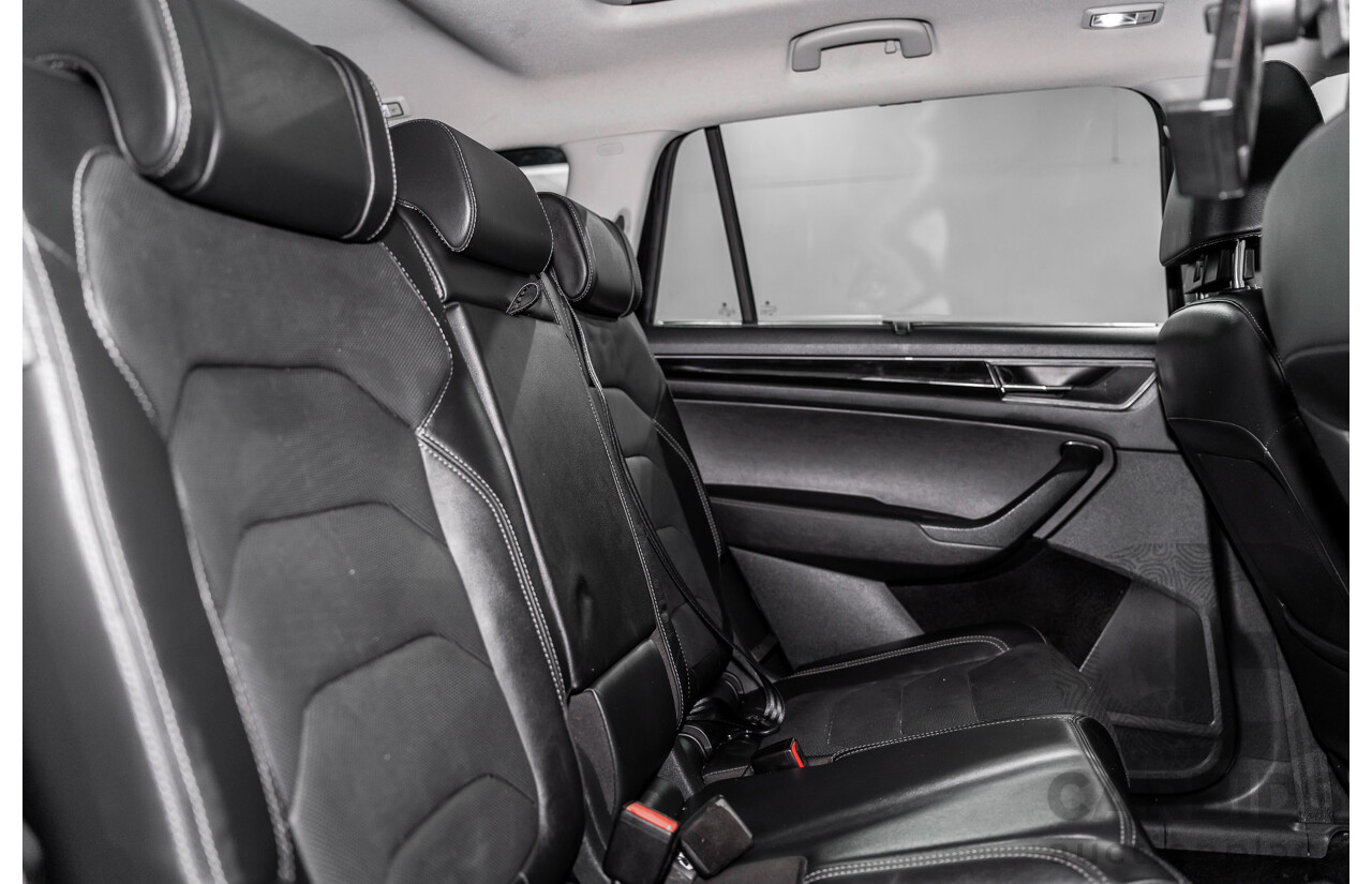 03/2021 Skoda Kodiaq 132 TSI Sportline (4x4) NS MY21 4d Wagon Graphite Grey Metallic Turbo 2.0L