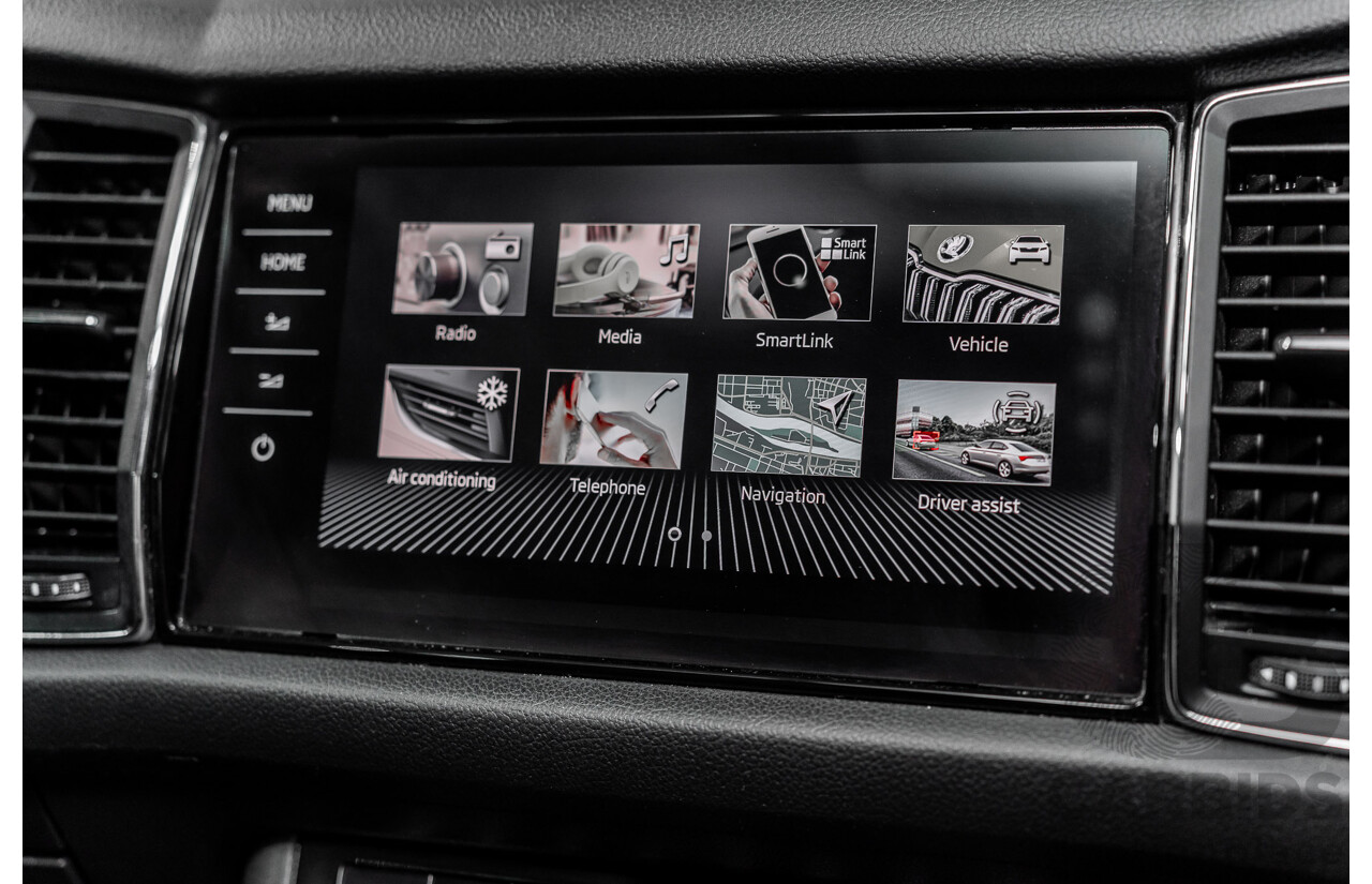 03/2021 Skoda Kodiaq 132 TSI Sportline (4x4) NS MY21 4d Wagon Graphite Grey Metallic Turbo 2.0L