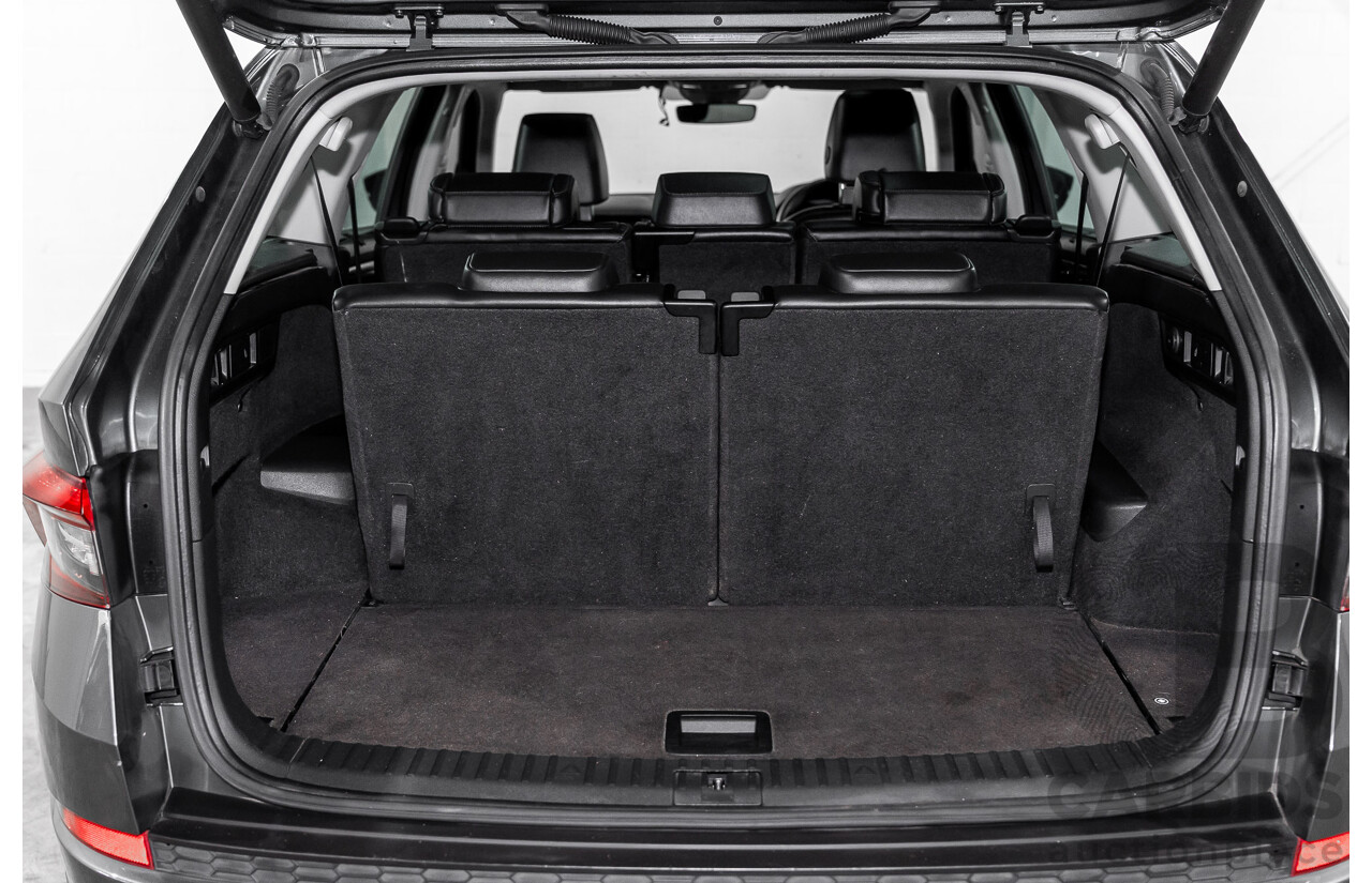 03/2021 Skoda Kodiaq 132 TSI Sportline (4x4) NS MY21 4d Wagon Graphite Grey Metallic Turbo 2.0L