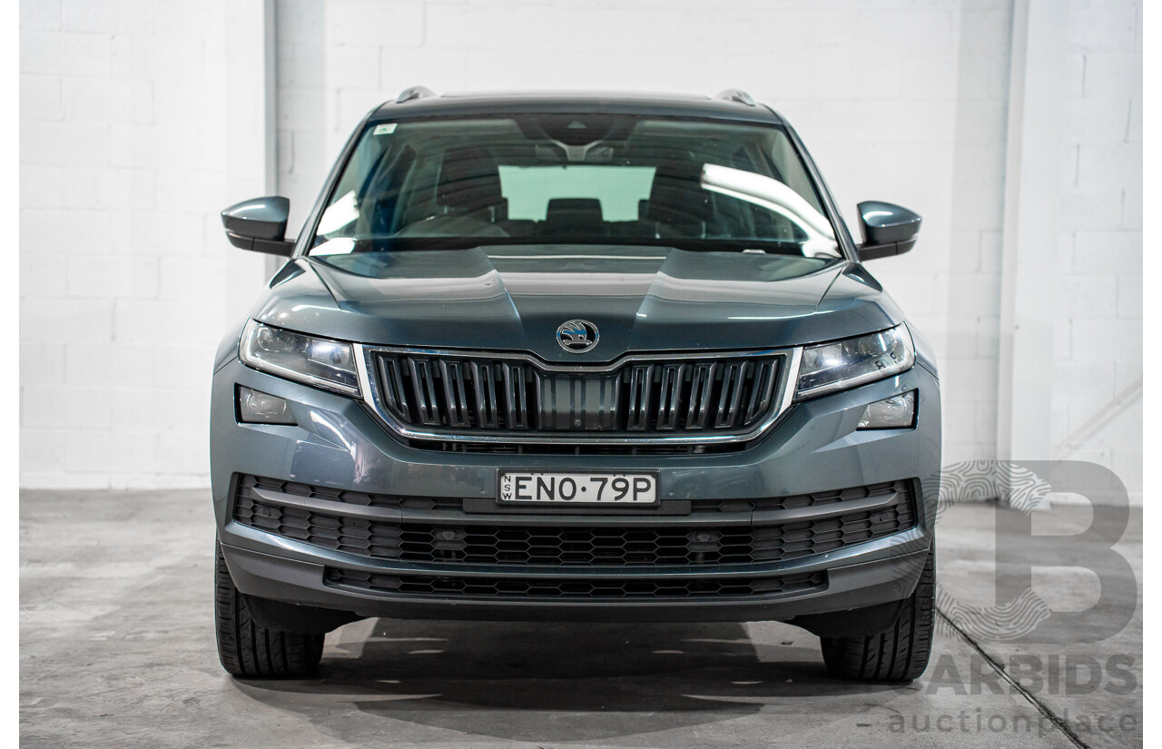 03/2021 Skoda Kodiaq 132 TSI Sportline (4x4) NS MY21 4d Wagon Graphite Grey Metallic Turbo 2.0L