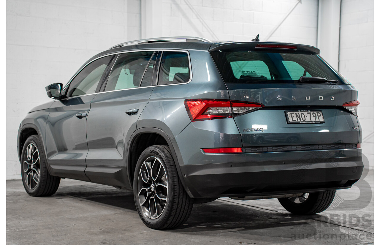 03/2021 Skoda Kodiaq 132 TSI Sportline (4x4) NS MY21 4d Wagon Graphite Grey Metallic Turbo 2.0L