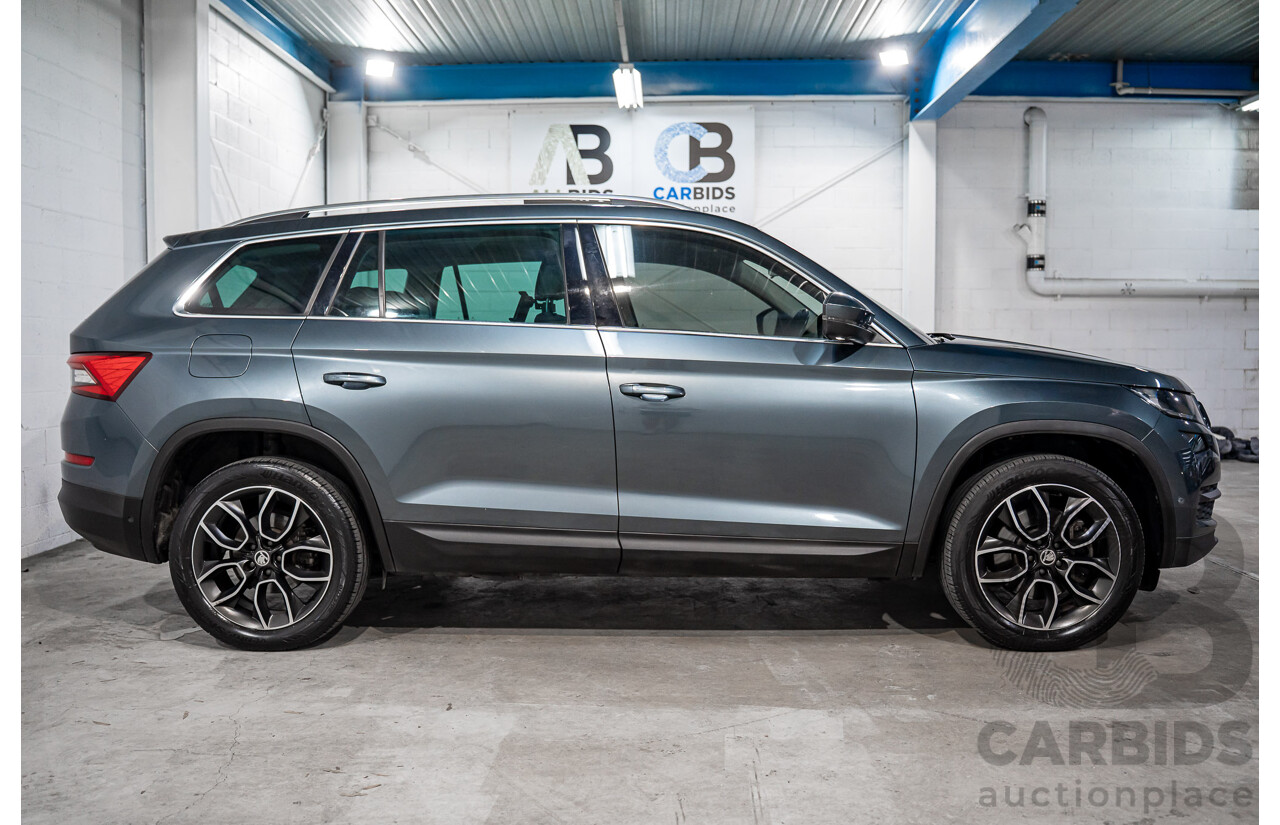 03/2021 Skoda Kodiaq 132 TSI Sportline (4x4) NS MY21 4d Wagon Graphite Grey Metallic Turbo 2.0L