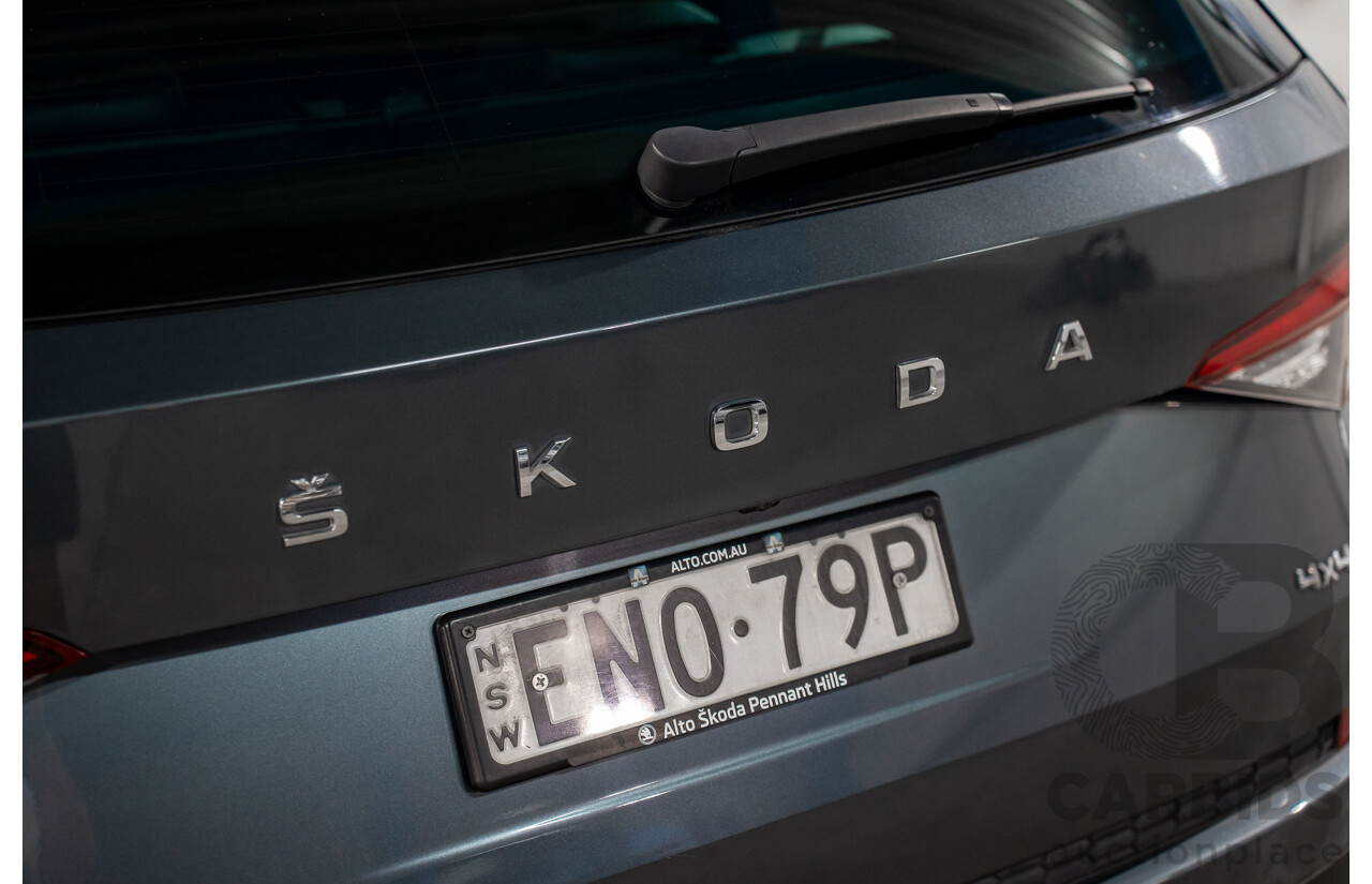 03/2021 Skoda Kodiaq 132 TSI Sportline (4x4) NS MY21 4d Wagon Graphite Grey Metallic Turbo 2.0L