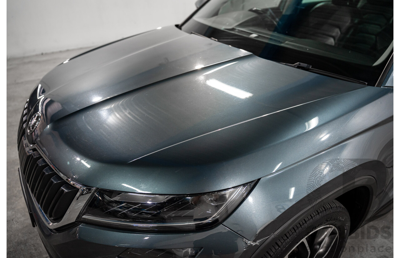 03/2021 Skoda Kodiaq 132 TSI Sportline (4x4) NS MY21 4d Wagon Graphite Grey Metallic Turbo 2.0L