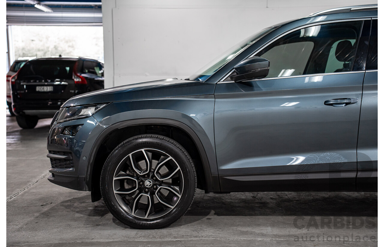 03/2021 Skoda Kodiaq 132 TSI Sportline (4x4) NS MY21 4d Wagon Graphite Grey Metallic Turbo 2.0L