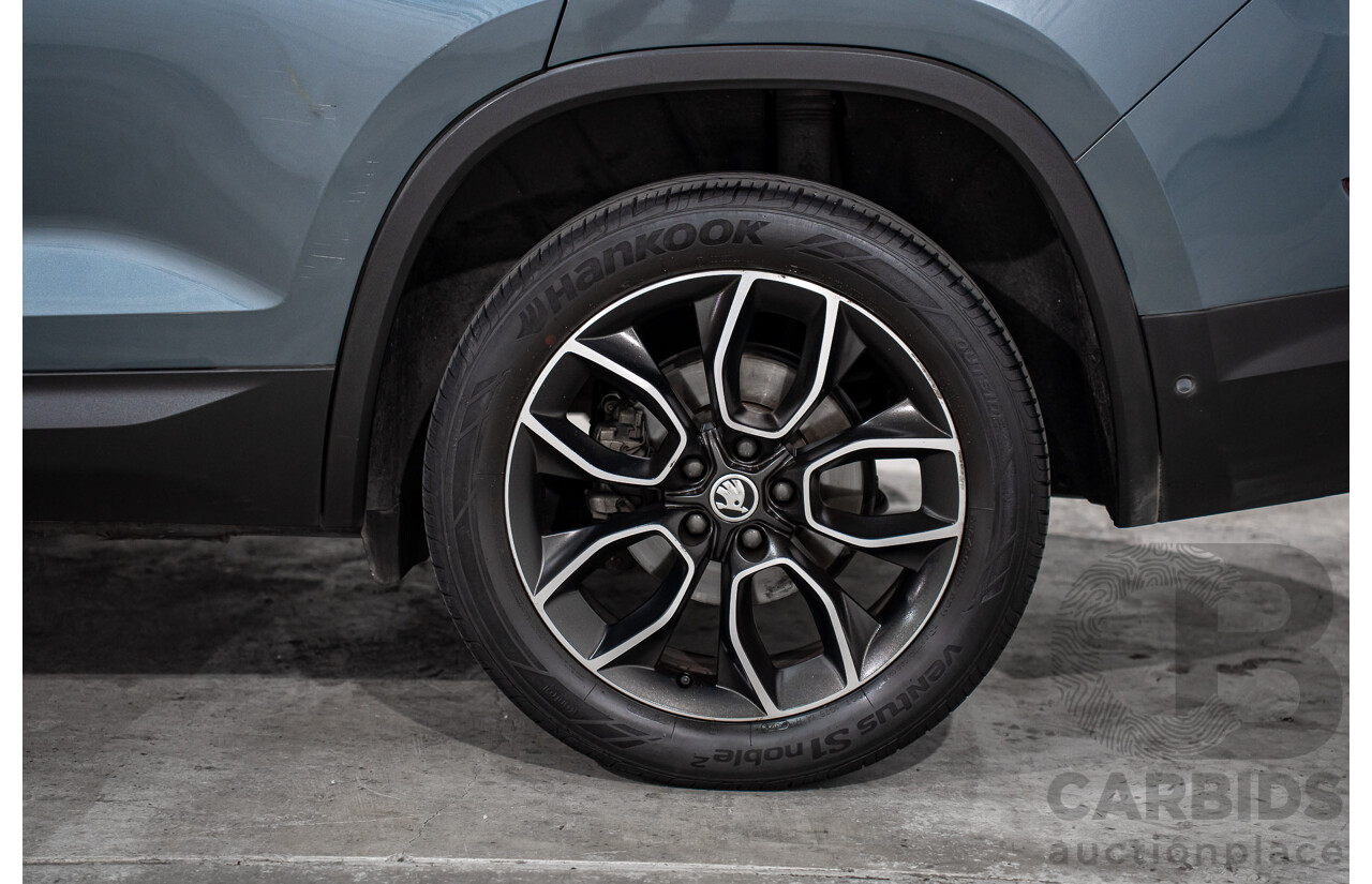 03/2021 Skoda Kodiaq 132 TSI Sportline (4x4) NS MY21 4d Wagon Graphite Grey Metallic Turbo 2.0L