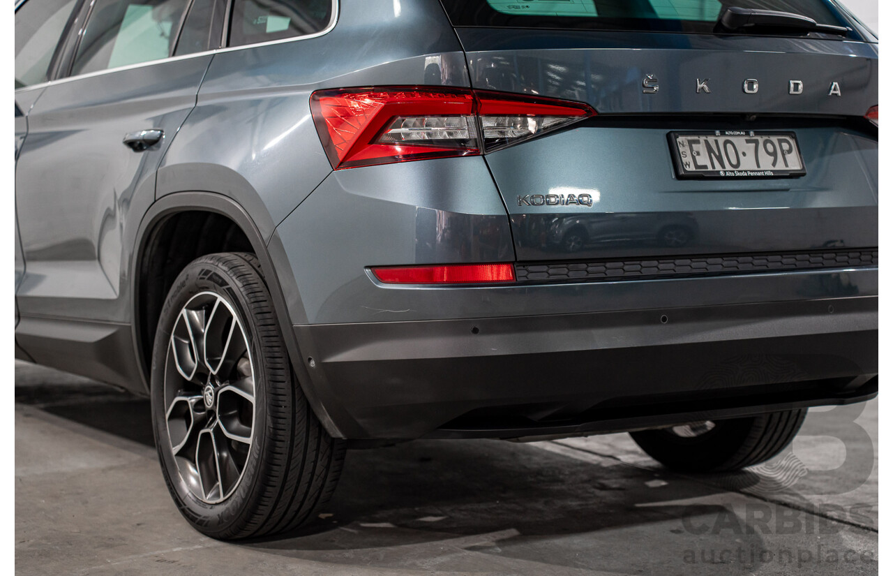 03/2021 Skoda Kodiaq 132 TSI Sportline (4x4) NS MY21 4d Wagon Graphite Grey Metallic Turbo 2.0L