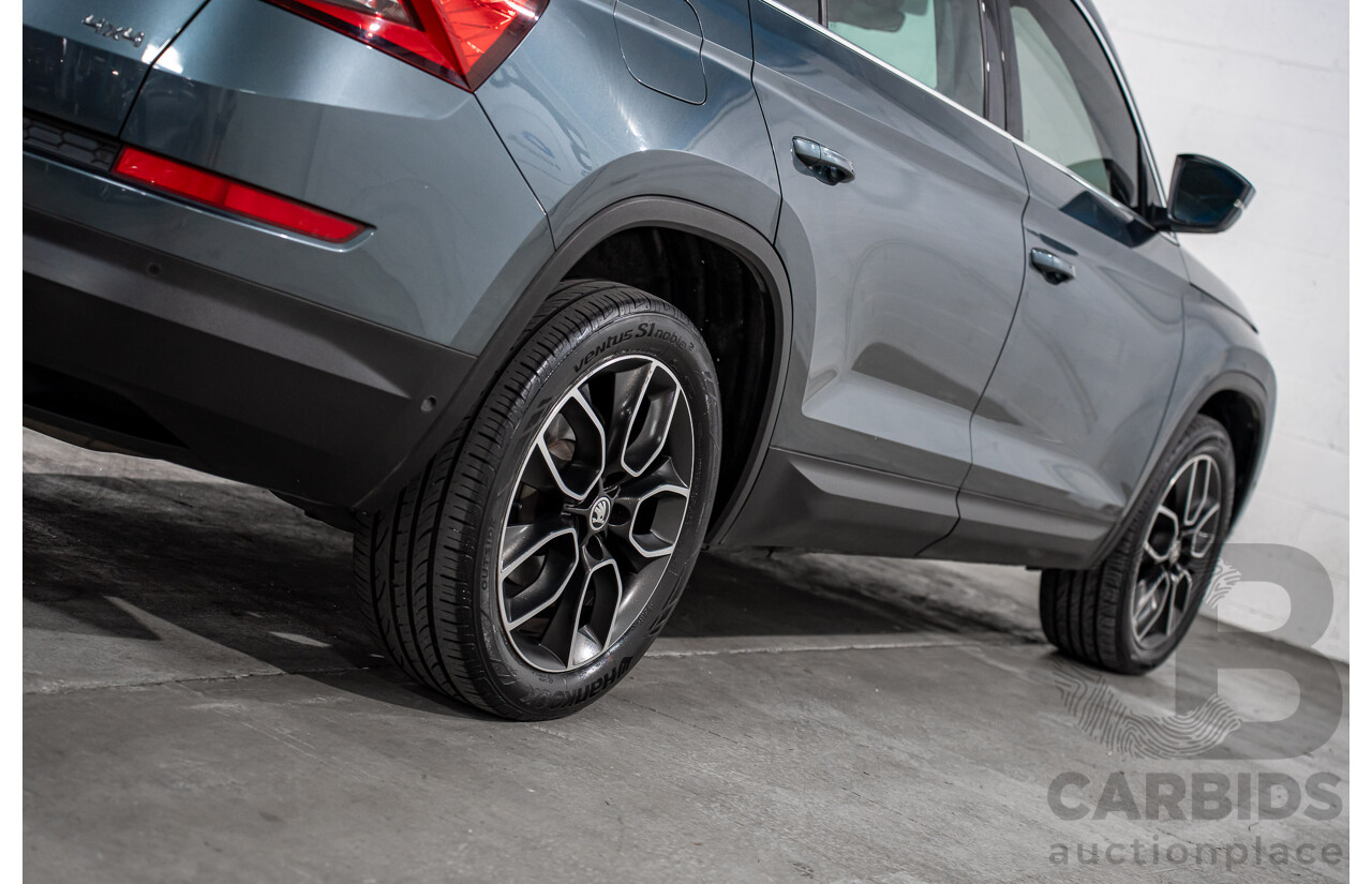 03/2021 Skoda Kodiaq 132 TSI Sportline (4x4) NS MY21 4d Wagon Graphite Grey Metallic Turbo 2.0L