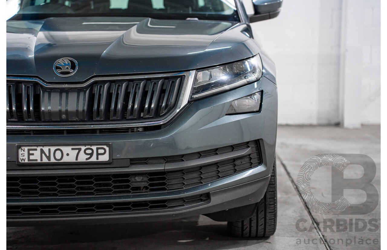 03/2021 Skoda Kodiaq 132 TSI Sportline (4x4) NS MY21 4d Wagon Graphite Grey Metallic Turbo 2.0L