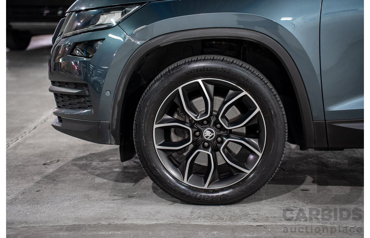 03/2021 Skoda Kodiaq 132 TSI Sportline (4x4) NS MY21 4d Wagon Graphite Grey Metallic Turbo 2.0L