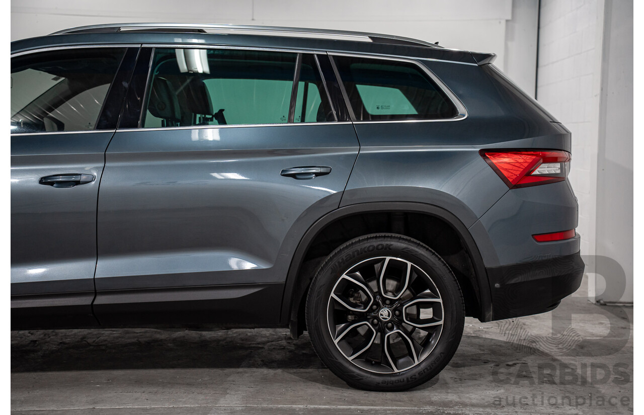 03/2021 Skoda Kodiaq 132 TSI Sportline (4x4) NS MY21 4d Wagon Graphite Grey Metallic Turbo 2.0L