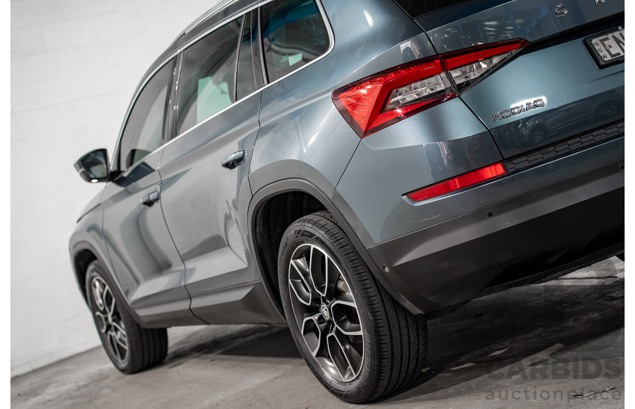 03/2021 Skoda Kodiaq 132 TSI Sportline (4x4) NS MY21 4d Wagon Graphite Grey Metallic Turbo 2.0L