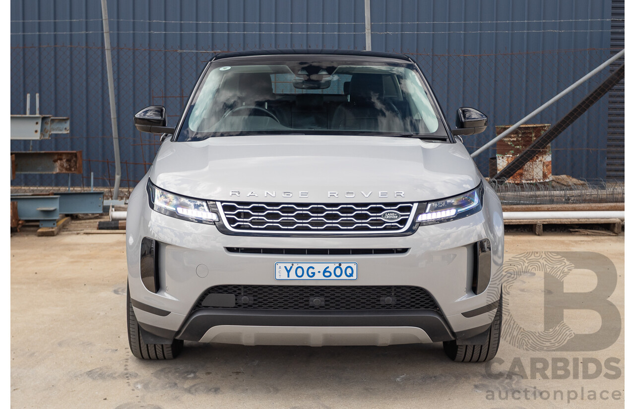 1/2020 Land Rover Range Rover Evoque P200 S (147kW) (AWD) L551 MY20.25 4D Wagon Seoul Silver Pearl Turbo 2.0L